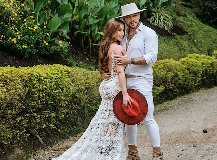 Así fue la boda de los artistas Jessi Uribe y Paola Jara - Enfoque TeVe