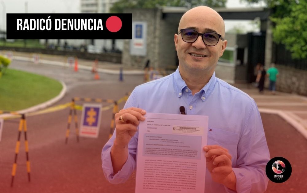 Concejal Jorge Bolívar Radica Denuncia Por Presuntos Delitos Electorales Del Pasado 29 De